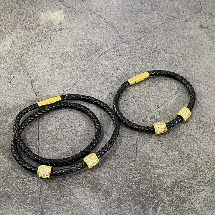 Set 2 Bratari Piele Brooks Cupluri [2]