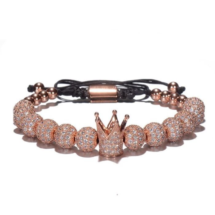Set 3 Bratari Brooks Rose  Gold New Madrigal [3]