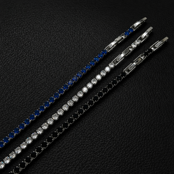 Set 3 Bratari Tennis Zirconia Diamonds 3 MM / 19.5 CM [4]