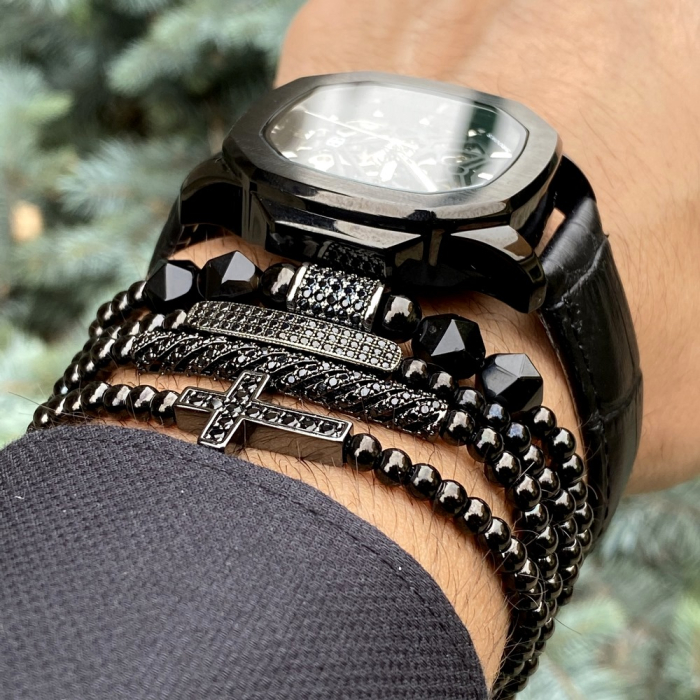 Set 4 Bratari Brooks Black Mastercraft [5]