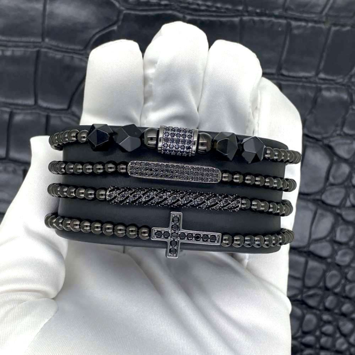 Set 4 Bratari Brooks Black Mastercraft [3]