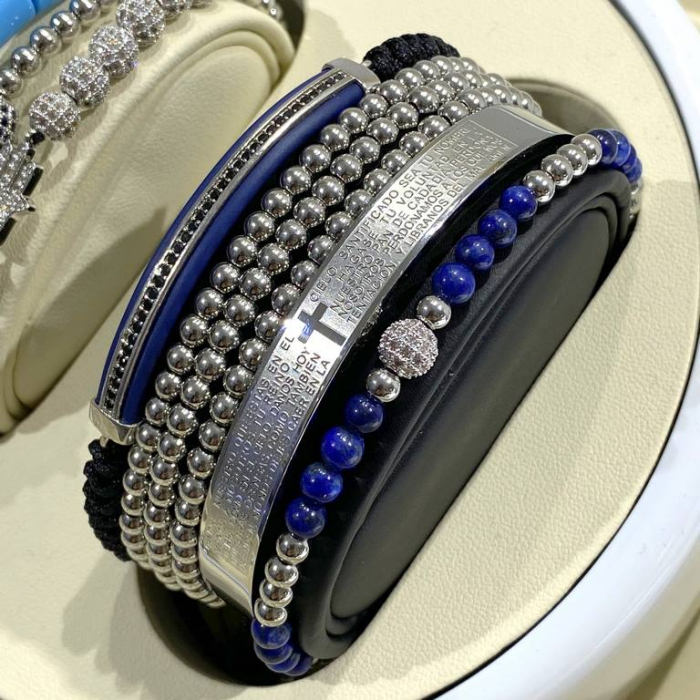 Set 4 Bratari Brooks Blue Monaco [4]