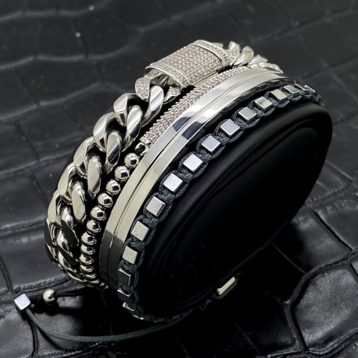 Set 4 Bratari Brooks Cuban Design [3]