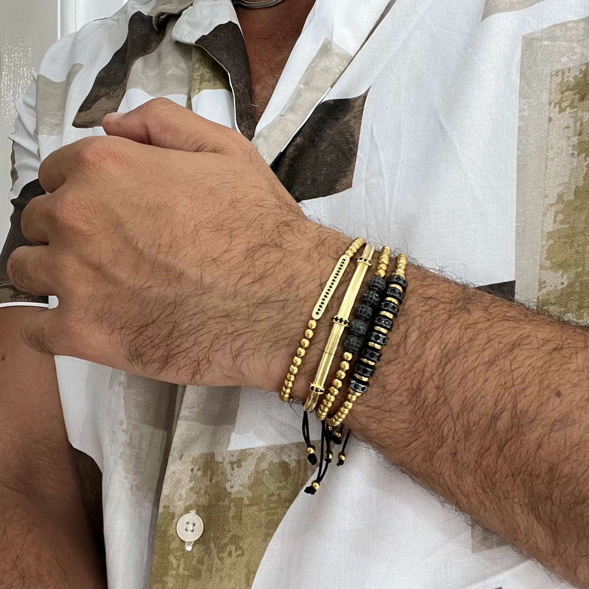 Set 4 Bratari Brooks Gold Travis [4]