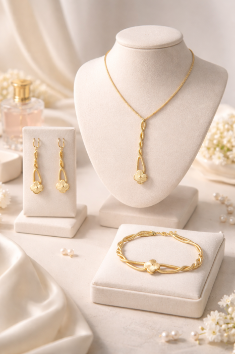 Set Bijuterii Gold Snake Alhambra [3]