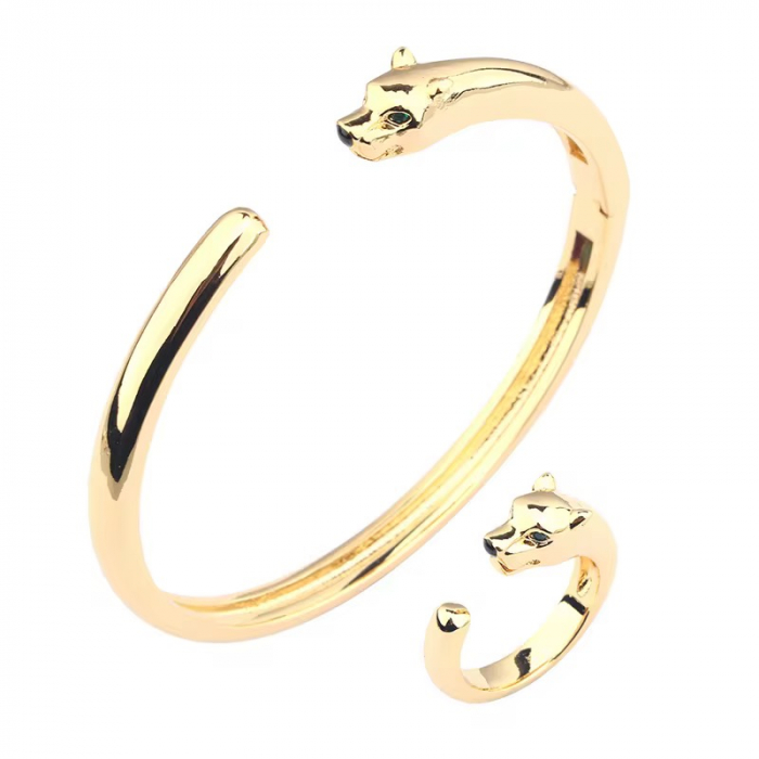 Set Bratara-Inel Gold Classic Gatopardo [1]