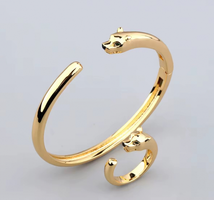 Set Bratara-Inel Gold Classic Gatopardo [2]
