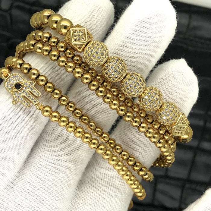 Set Bratari Brooks Famous Gold Touch [2]