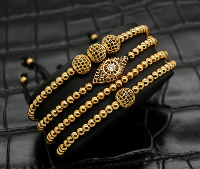 Set Brooks Luxury Gold Eye Spherique [3]