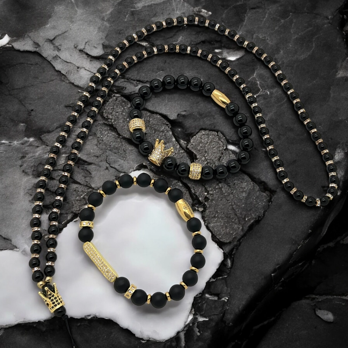 Set Lant-2 Bratari Rosary Crown [2]