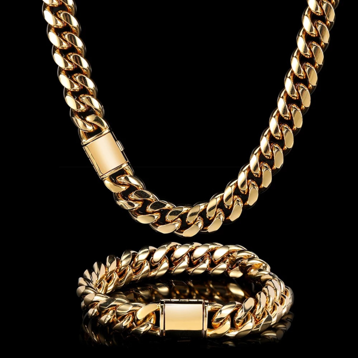 Set Lant-Bratara Brooks Gold Monroe [1]