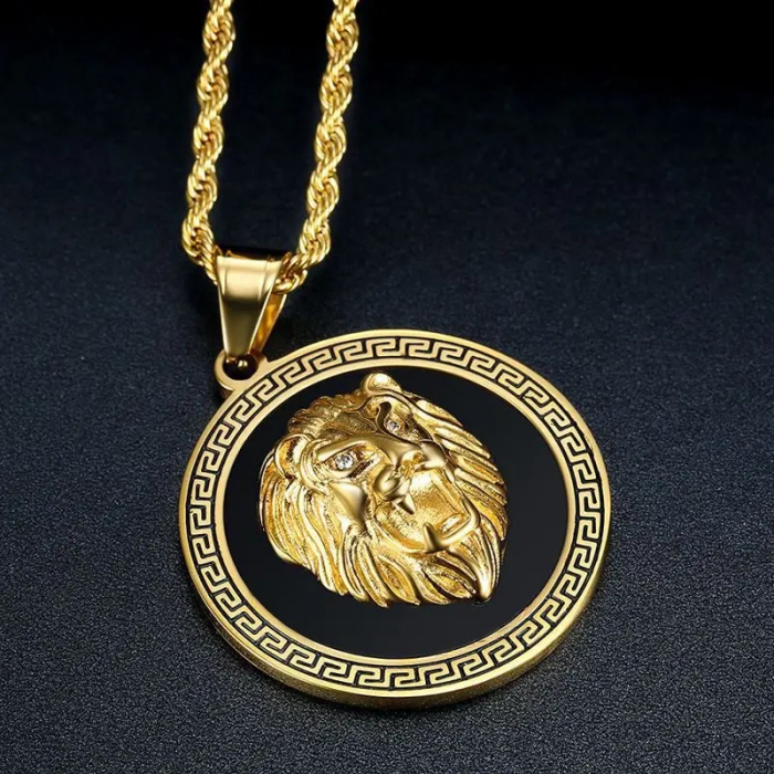 Set Lant-Bratara Brooks Gold Lion [2]