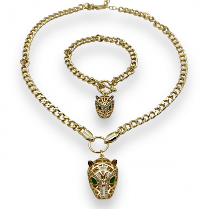 Set Lant-Bratara Cuban  Gatopardo Luxor [4]