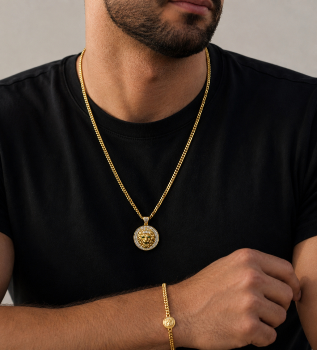 Set Lant-Bratara Gold Lionesse [2]