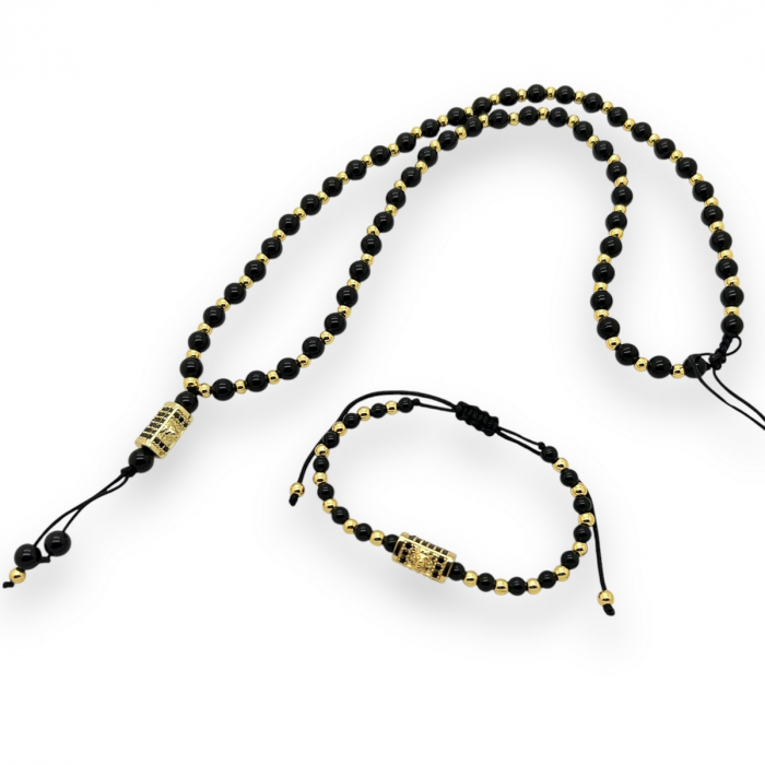 Set Lant-Bratara Luxury Gold Lion [1]