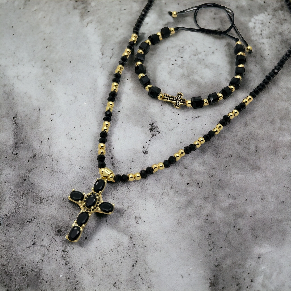 Set Lant-Bratara Luxury Rosary Avangarde [2]