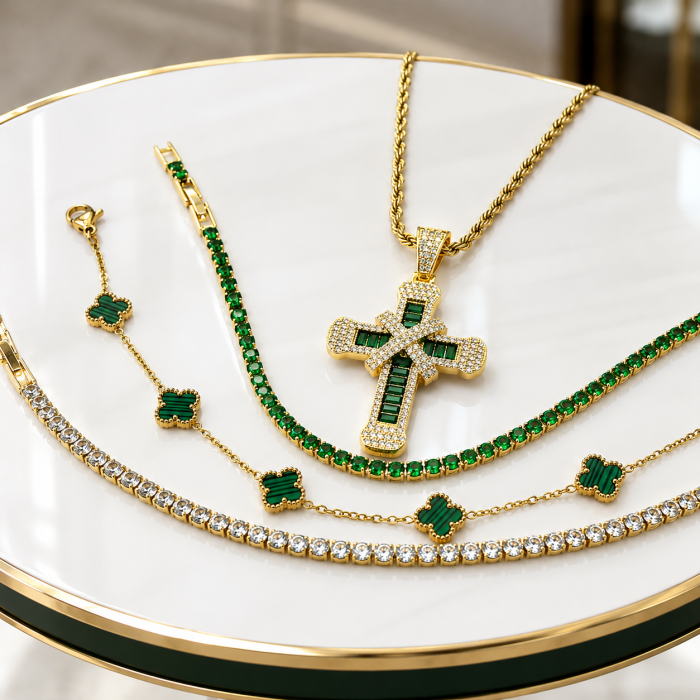 Set Lant-Bratari Royal Green Cross Imperium [4]