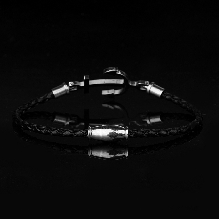 Silver Anchor Men Bracelet [3]