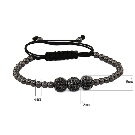 Black Zircon Women Bracelet [1]