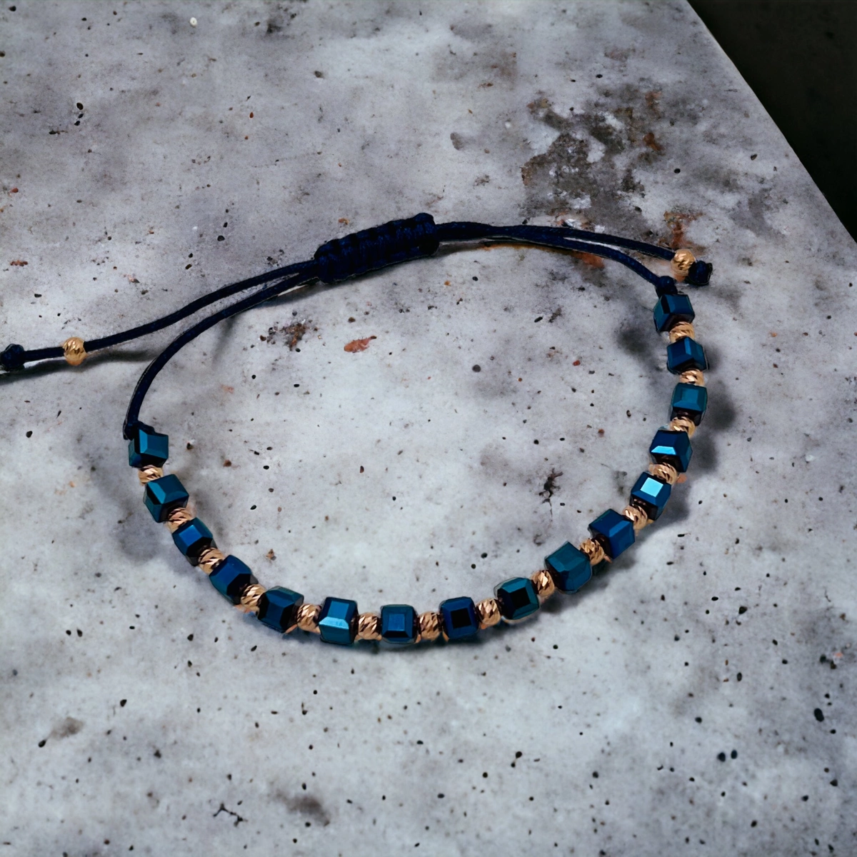 Bratara Argint 925 Blue Imperial Rose Gold [1]