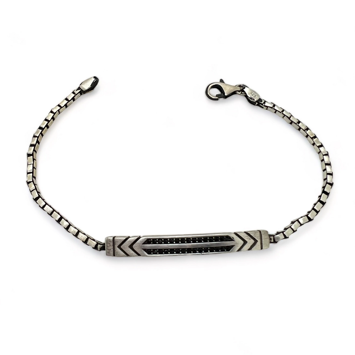 BRATARI ARGINT - Bratara Argint 925 Brooks Gothic 20 CM