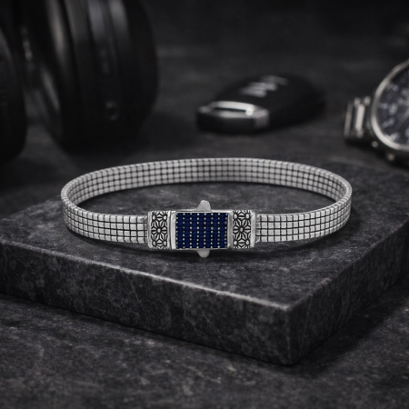 Bratara Argint 925 Cuban Clas Mesh 20 CM / 6 MM [2]