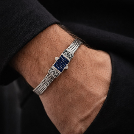 Bratara Argint 925 Cuban Clas Mesh 20 CM / 6 MM [1]