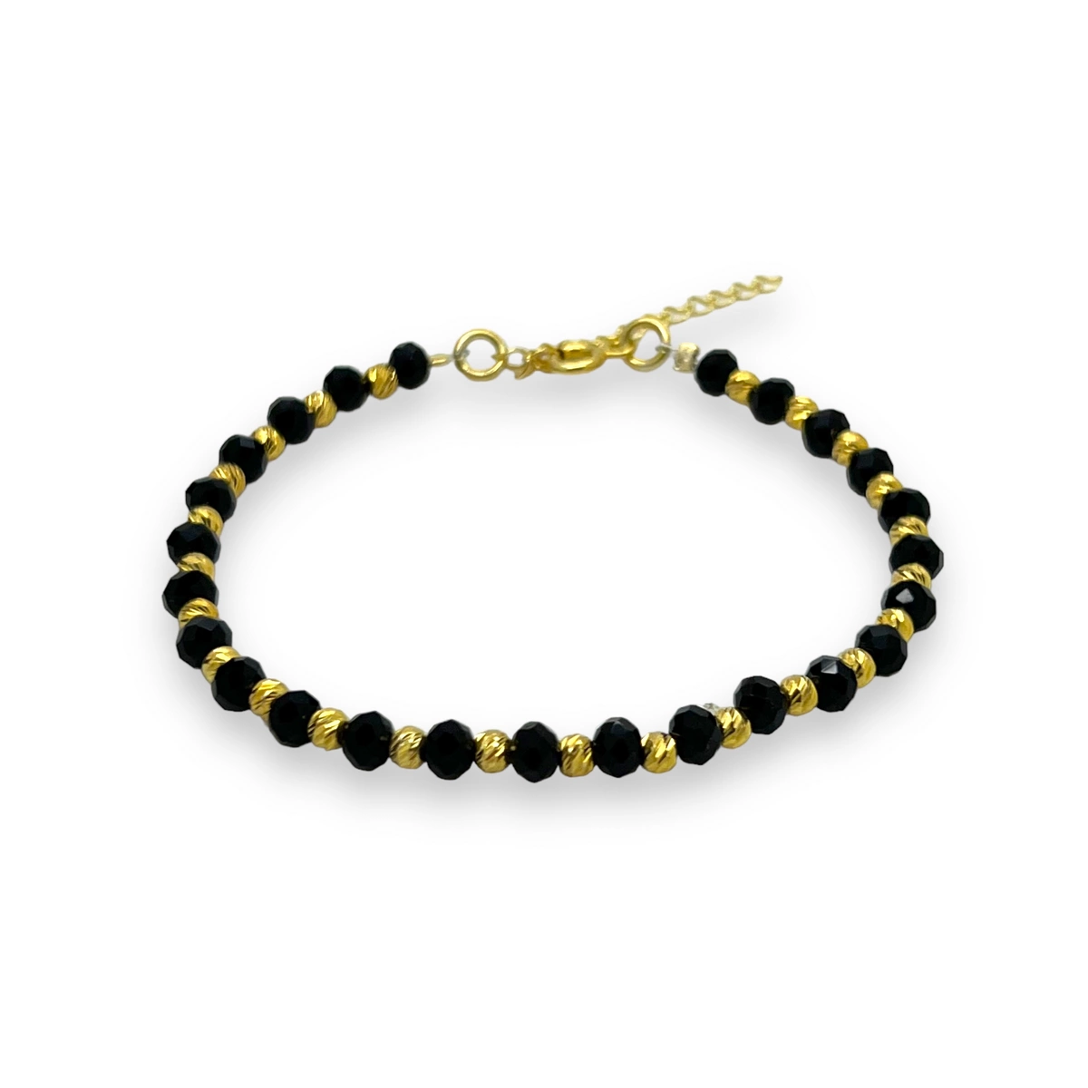 COLECTIE ARGINT - Bratara Argint 925 GoldBlack