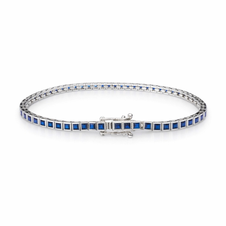 BRATARI ARGINT - Bratara Argint 925 Tennis Blue Stone