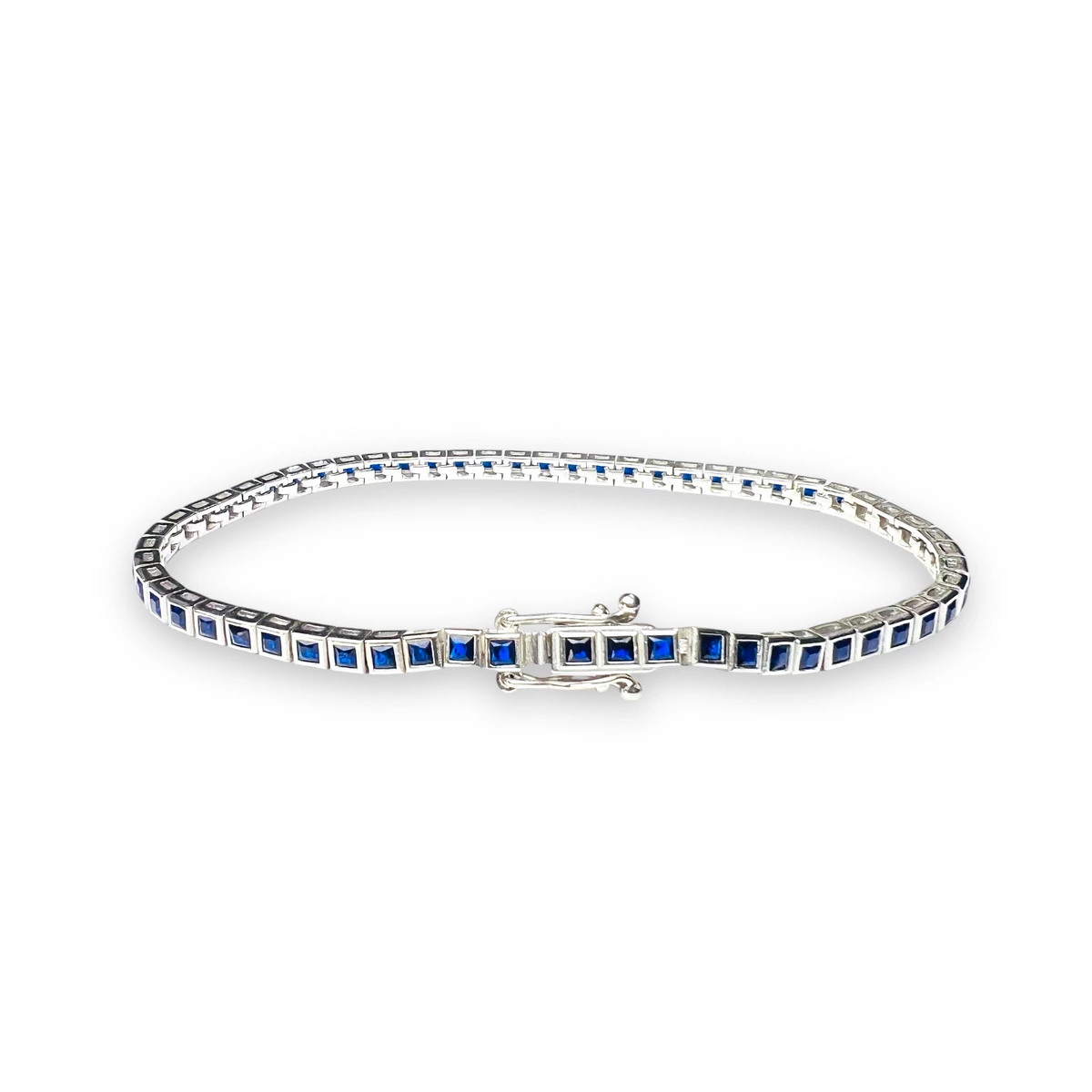 COLECTIA ARGINT - Bratara Argint 925 Tennis Blue Stone