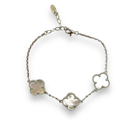 Bratara Argint 925 White Flower [0]