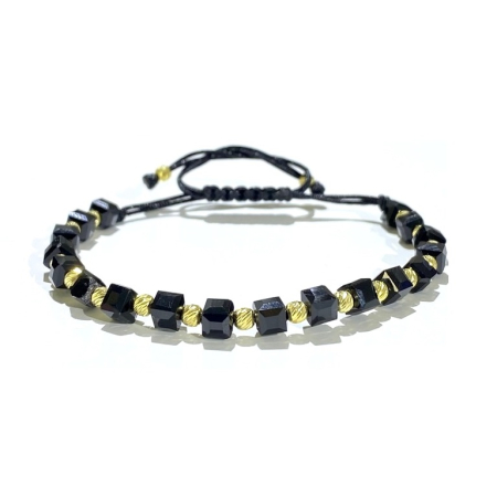 Bratara Argint Brooks Black Onix [0]