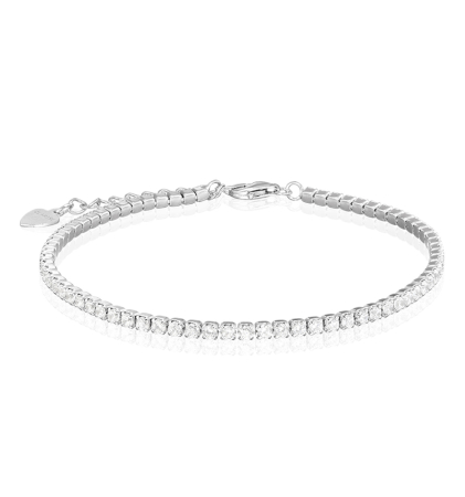 Bratara Argint Brooks Crystal Tennis [0]