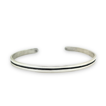 Bratara Argint Brooks Minimalist Bangle [0]