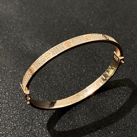 Bratara Argint Brooks Rose Gold Plated [0]