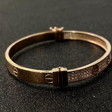 Bratara Argint Brooks Rose Gold Plated [2]