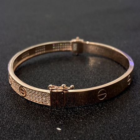 Bratara Argint Brooks Rose Gold Plated [3]