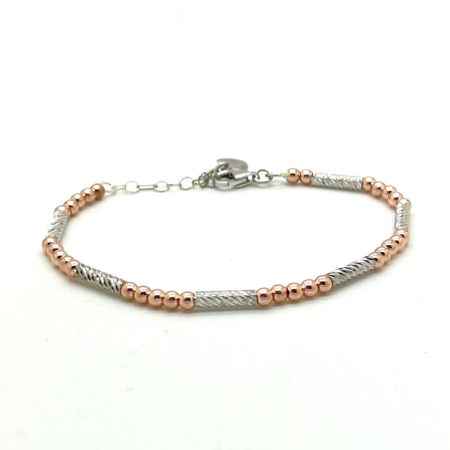COLECTIE ARGINT - Bratara Argint Brooks RoseGold