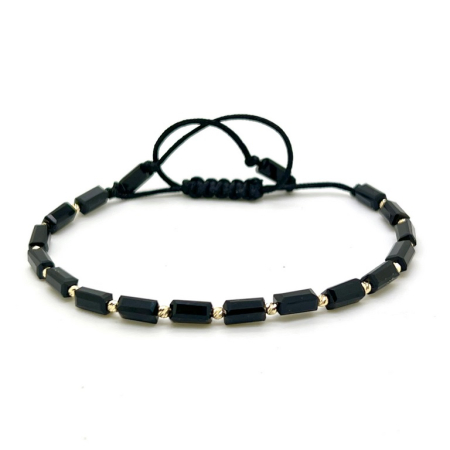 Bratara Aur 14K Brooks Black Cubic [0]