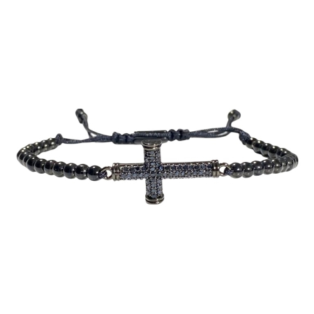 BRATARI LUXURY - Bratara Brooks All Black Cross