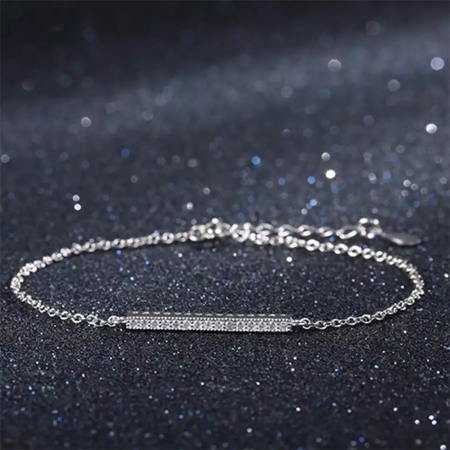 Bratara Brooks Argint Zircon Tube [1]