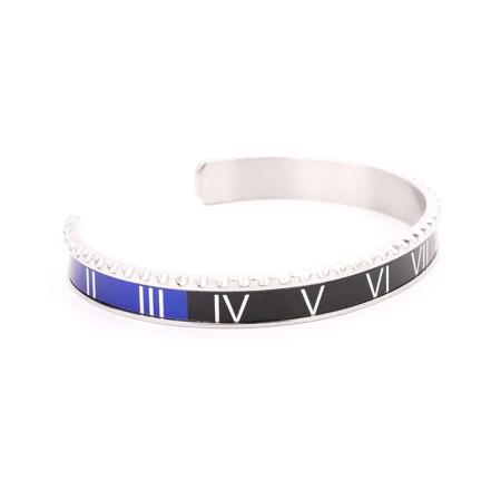 BRATARI METALICE - Bratara Brooks Bangle Black&Blue
