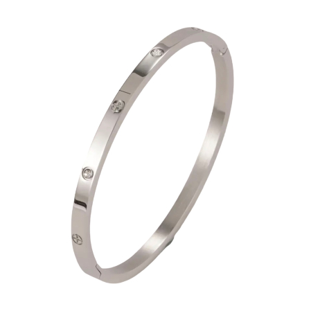 BRATARI METALICE - Bratara Brooks Waterproof Bangle Diamonds