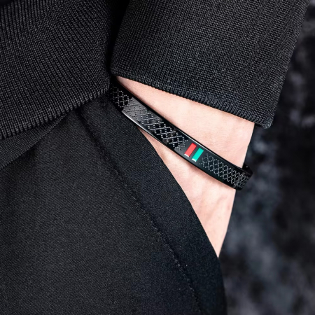 Bratara Brooks Black Exquisite Bangle [1]