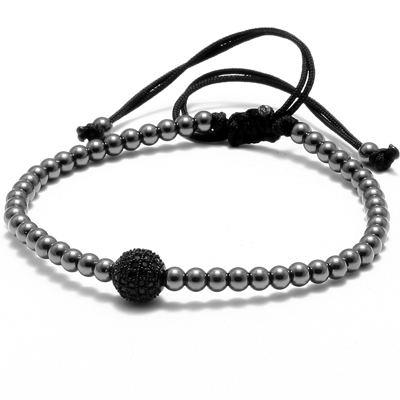 PROMOTII - Bratara Brooks Black Sphere