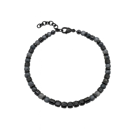 BRATARI LUXURY - Bratara Brooks Black Stone Arkas