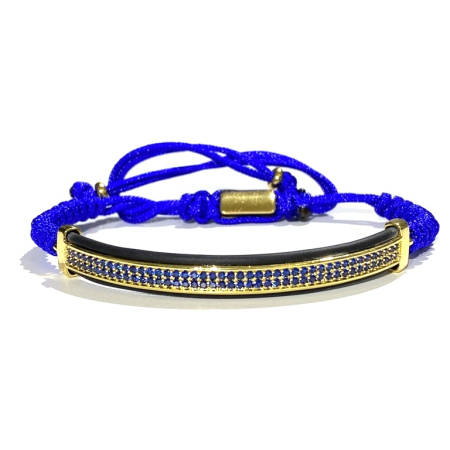 BRATARI LUXURY - Bratara Brooks Blue String Bregaux