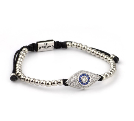 BRATARI LUXURY - Bratara Brooks Blue Zircon Eye