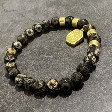 Bratara Brooks Brown Beads [1]