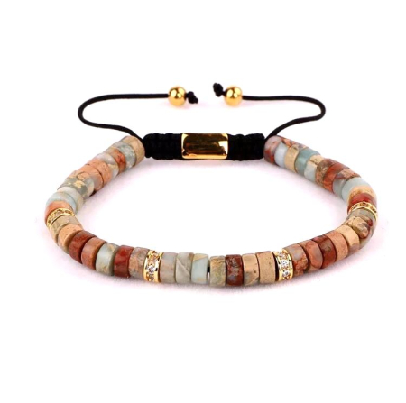 BRATARI CRISTALE - Bratara Brooks Brown Sea Sediment MARO
